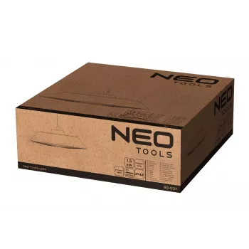 NEO TOOLS 90-037 sähkölämmitin 2000W PTC-keraaminen lämmitin säädettävällä termostaatilla, ylikuumenemis- ja kaatumissuojalla, kannettavalla kantokahvalla, musta/harmaa