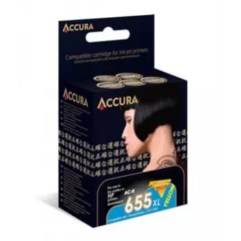 ACCURA yhteensopiva mustepatruuna HP Nr. 655XL (CZ112AE) musta suuri tuotto