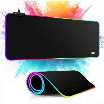 MOZOS GAMING MP-XL RGB-pelihiirimatto taustavalolla 90x40cm