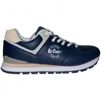 Lee Cooper miesten navy-siniset vapaa-ajan nauhakengät LCJ-23-31-3075M