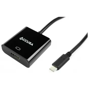 Accura USB-C-HDMI-kaapeli uros/naaras 0,15 m