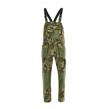 Snickers Workwear 3212 haalarit King Camo / musta XXL