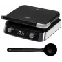 Adler AD 3084 vohvelirauta, 2400 W, musta/hopea
