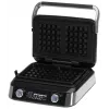 Adler AD 3084 vohvelirauta, 2400 W, musta/hopea