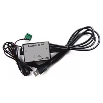 ELFON Optima V2.0 ohjelmoija OP-PR2 – USB-liitäntä ovipuhelimien konfigurointiin ja laiteohjelmistopäivityksiin