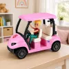 LEAN TOYS Meleks golf-setti nukeille koiran kanssa golf-setti lomatarvikkeet