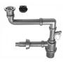 1-Bowl Sink Sifoni Click-Clack-tulpalla 3,5 tuumaa