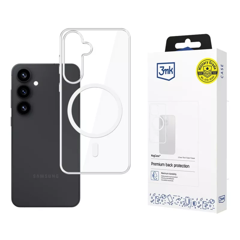 3MK MagCase kuori Samsung Galaxy S25+ musta
