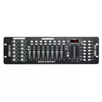 LIGHT4ME DMX 192 MKIII DMX-ohjain liukusäätimillä