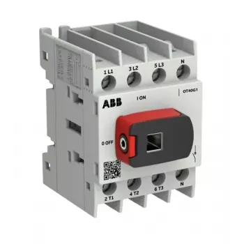 ABB OTOT40G1-4BSN2Plus 40A 4-napainen kuormankatkaisija, G1-kehys, lattiamontointi