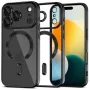 Tech-Protect Magflex MagSafe takakansi Apple iPhone 17 Pro Max, kiiltävä musta (TPU/PC)
