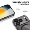 Tech-Protect Magflex MagSafe takakansi Apple iPhone 17 Pro Max, kiiltävä musta (TPU/PC)