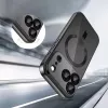 Tech-Protect Magflex MagSafe takakansi Apple iPhone 17 Pro Max, kiiltävä musta (TPU/PC)