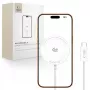 TECH-PROTECT A54 magneettinen MagSafe langaton laturi 25W Qi2.2 valkoinen
