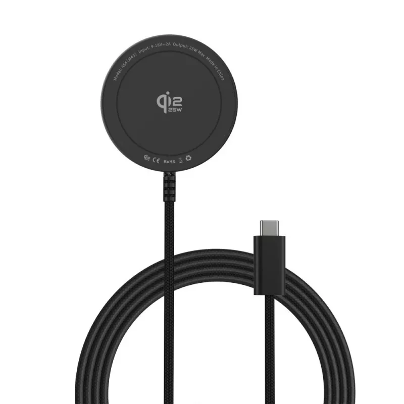 TECH-PROTECT A54 magneettinen MagSafe langaton laturi 25W Qi2.2 musta