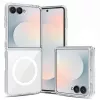 Tech-Protect Flexair Hybrid MagSafe kuori Samsung Galaxy Z Flip 8 läpinäkyvä