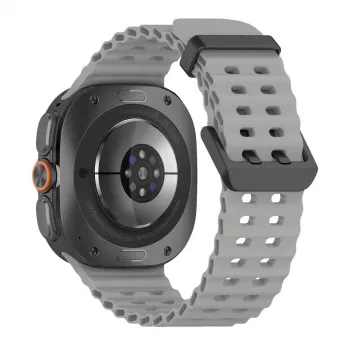 Tech-Protect Iconband Pro silikoniranneke Samsung Galaxy Watch Ultra 1/2 47mm harmaa