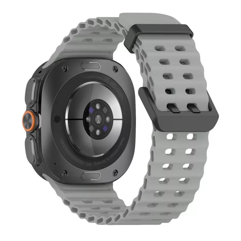 Tech-Protect Iconband Pro silikoniranneke Samsung Galaxy Watch Ultra 1/2 47mm harmaa