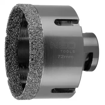NEO TOOLS timanttiporakruunu 72 mm x M14 (55-316)