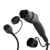 AKYGA AK-SC-E28 Type-2-Schuko-adapterikaapeli EV-latureille 16A 0,3m musta
