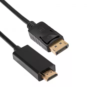 AKYGA AK-AV-05 DisplayPort–HDMI-kaapeli 1,8 m musta