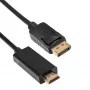 AKYGA AK-AV-05 DisplayPort–HDMI-kaapeli 1,8 m musta