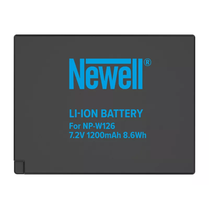 Newell NP-W126 vara-akku Fujifilmille (7,2V, 1260mAh, Li-Ion)