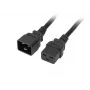 ARMAC KB-EX/C19/15/BK IEC C19 - C20 virtakaapeli 1,5 m VDE musta