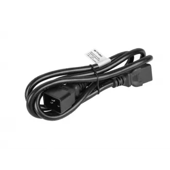 ARMAC KB-EX/C19/15/BK IEC C19 - C20 virtakaapeli 1,5 m VDE musta