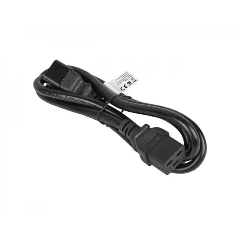 ARMAC KB-EX/C19/15/BK IEC C19 - C20 virtakaapeli 1,5 m VDE musta