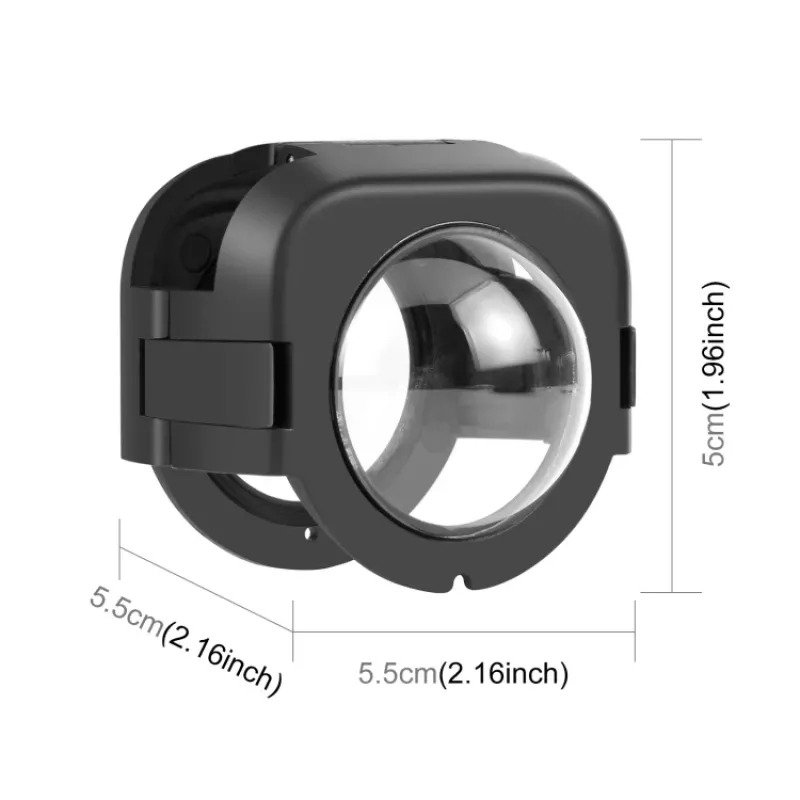 PULUZ objektiivinsuoja Insta360 X4:lle – optinen lasi, 2 kpl:n pakkaus (PU975)