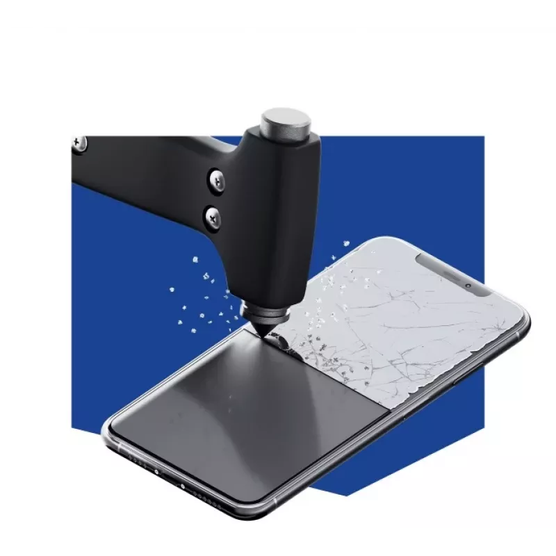3MK NeoGlass hybridilasi-näytönsuoja Samsung Galaxy A22 4G:lle - musta