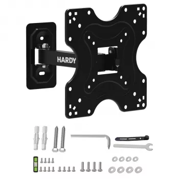 3mk Hardy SlimGrip 20 magneettinen puhelinkahva jalustalla, MagSafe-yhteensopiva, sinkkiseos, musta
