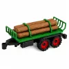 LEAN TOYS maataloustraktori puukuljettimella, vetomoottori, paalit, 35 cm