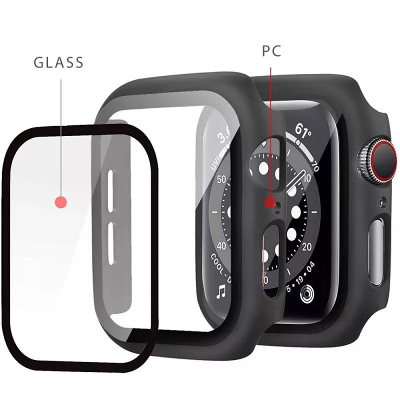 Tech-Protect Defense360 kotelo Apple Watch 4/5/6/SE/1/2/3 (40mm) musta