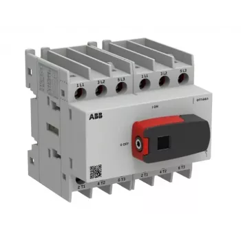 ABB OT Plus OT16G1-6BS 16 A 6-napainen kuormankytkin kahvalla ja akselilla