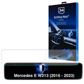 3MK PROTECTION Mercedes E W213 (2016 - 2023) - 3mk TechWrap mattasuojakalvo keskusnäytölle
