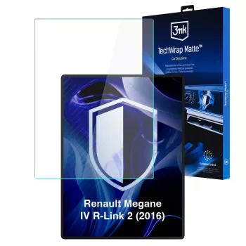 3MK PROTECTION Renault Megane IV R-Link 2 (2016) - 3mk TechWrap mattasuojakalvo keskusnäytölle