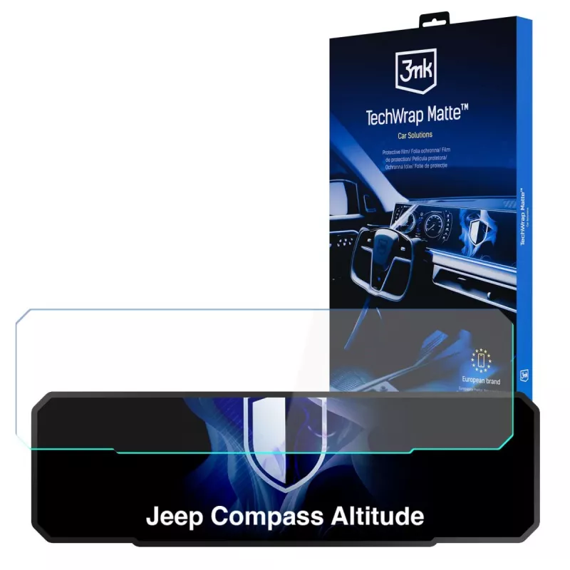 3MK PROTECTION Jeep Compass Altitude (2026 - ) - 3mk TechWrap matta keskusnäytön suojakalvo