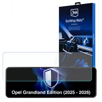 3MK PROTECTION Opel Grandland Edition (2025-2026) 3mk TechWrap mattasuojakalvo keskusnäytölle