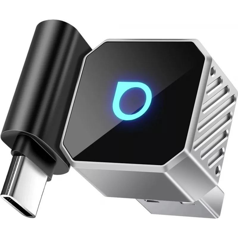 Ottocast Mini Pot CP88-T3 langaton CarPlay / Android Auto -adapteri, hopea (CP88-T3)