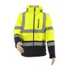 AWTOOLS softshell-takki T3 korkea näkyvyys, heijastava, musta, koko S