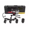 AWTOOLS 1200W muhvihitsauslaite PVC PP PE PB PPR -putkille, 16-32mm, 4 suutinparia, säädettävä termostaatti, metallikotelo