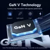 VENTION GaN 90W Dual-USB-C -seinälaturi (45W+45W) - musta