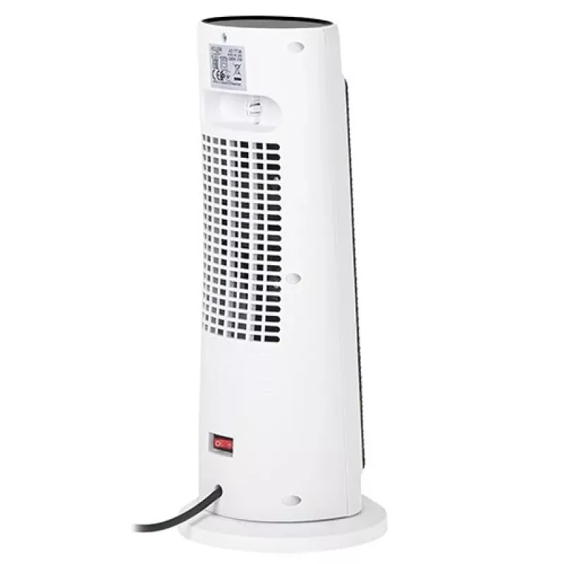 Adler AD 7738 keraaminen lämmitin 2000W kaukosäätimellä, valkoinen