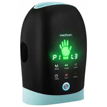 MEDIVON Hand Max käsi- ja rannemassageLaite lämmöllä, musta