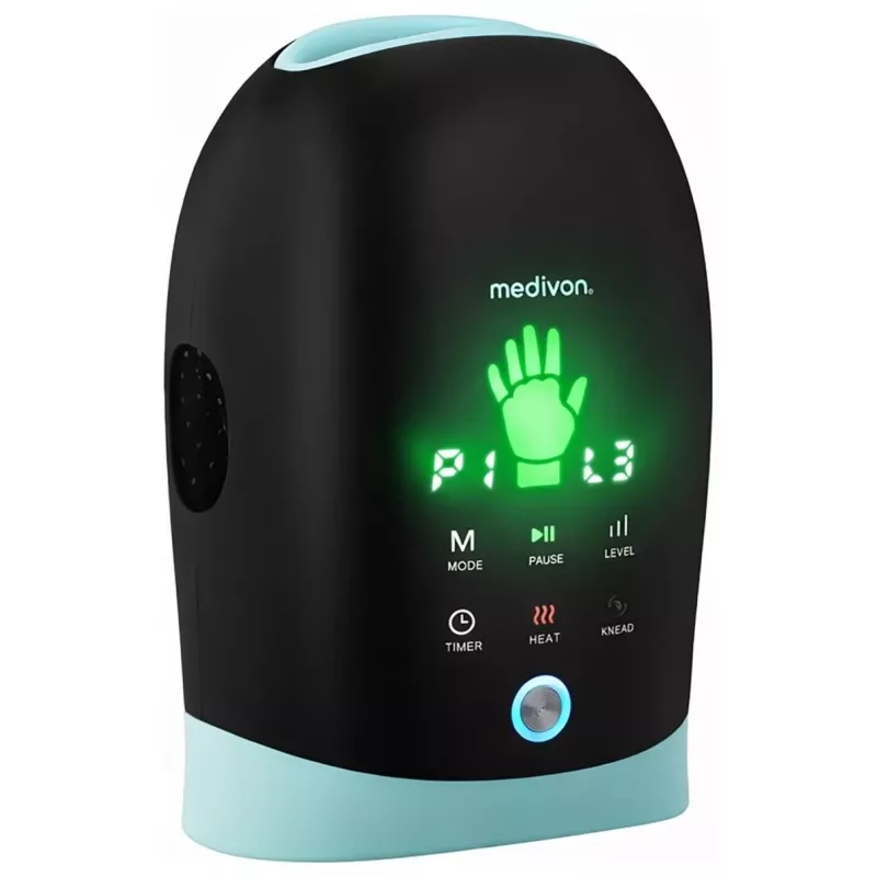 MEDIVON Hand Max käsi- ja rannemassageLaite lämmöllä, musta