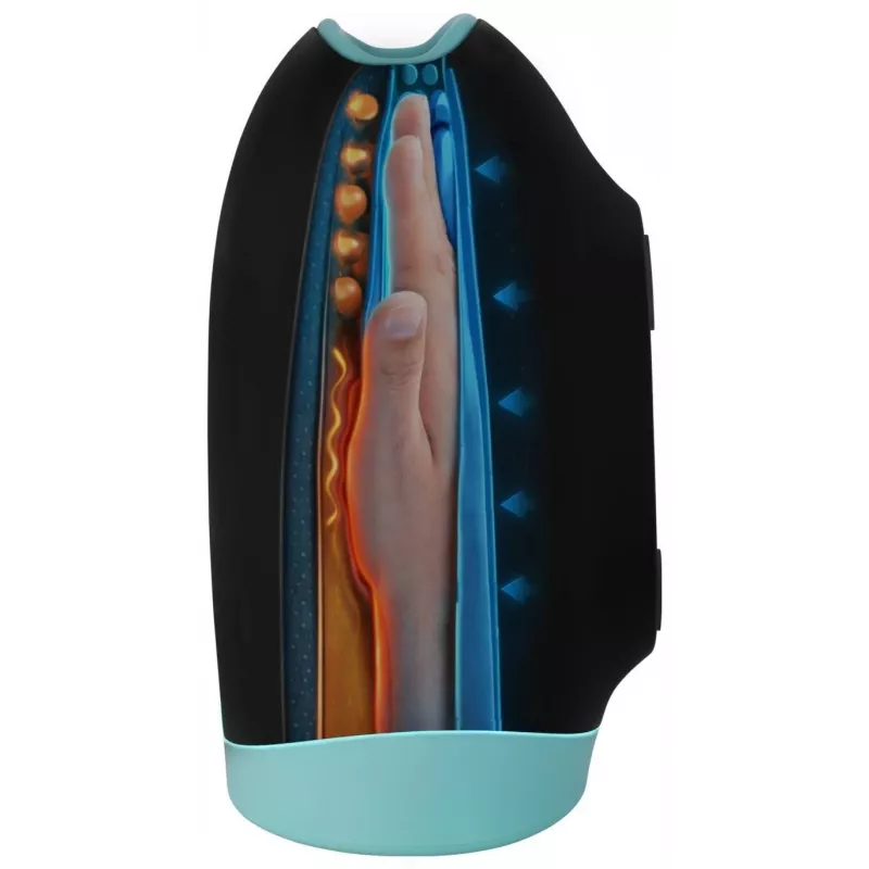 MEDIVON Hand Max käsi- ja rannemassageLaite lämmöllä, musta