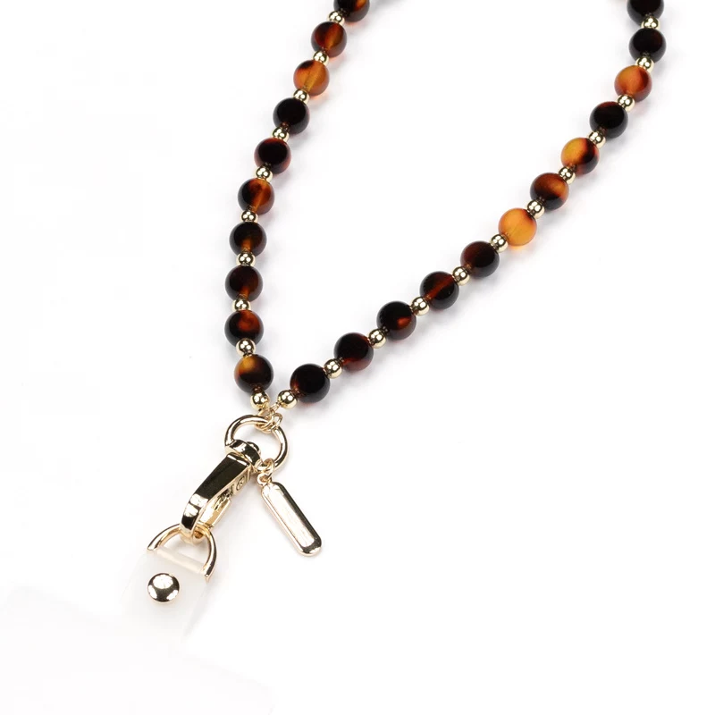 Crong Phone Charm Lanyard - kilpikonnakuvioinen helminauha