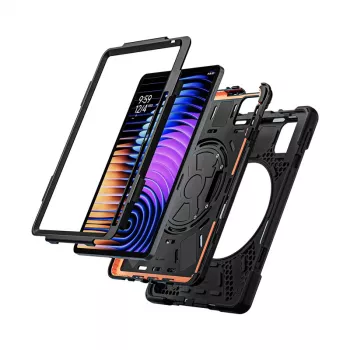 Crong Defender Plus kestävä kotelo Xiaomi Pad 8 / 8 Pro / Pad 7 / 7 Pro 11,2